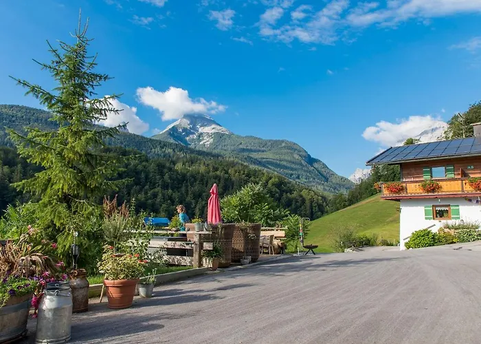Alpenferienwohnungen Wiesenlehen Daire Berchtesgaden